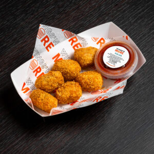 Chilli Cheese Bites'N Garlic Dip